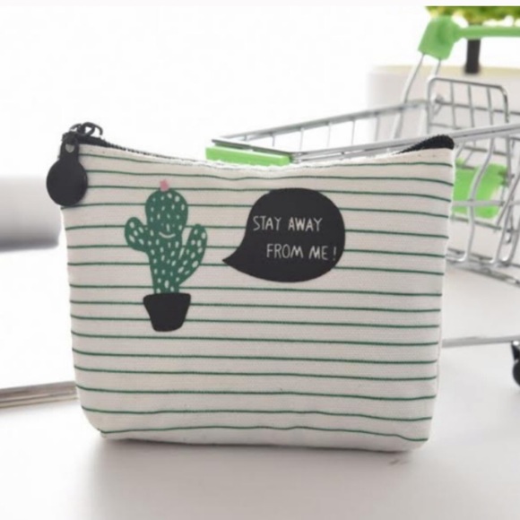 Cactus Coin Purse ONE LEFT  - Picture 5 of 5